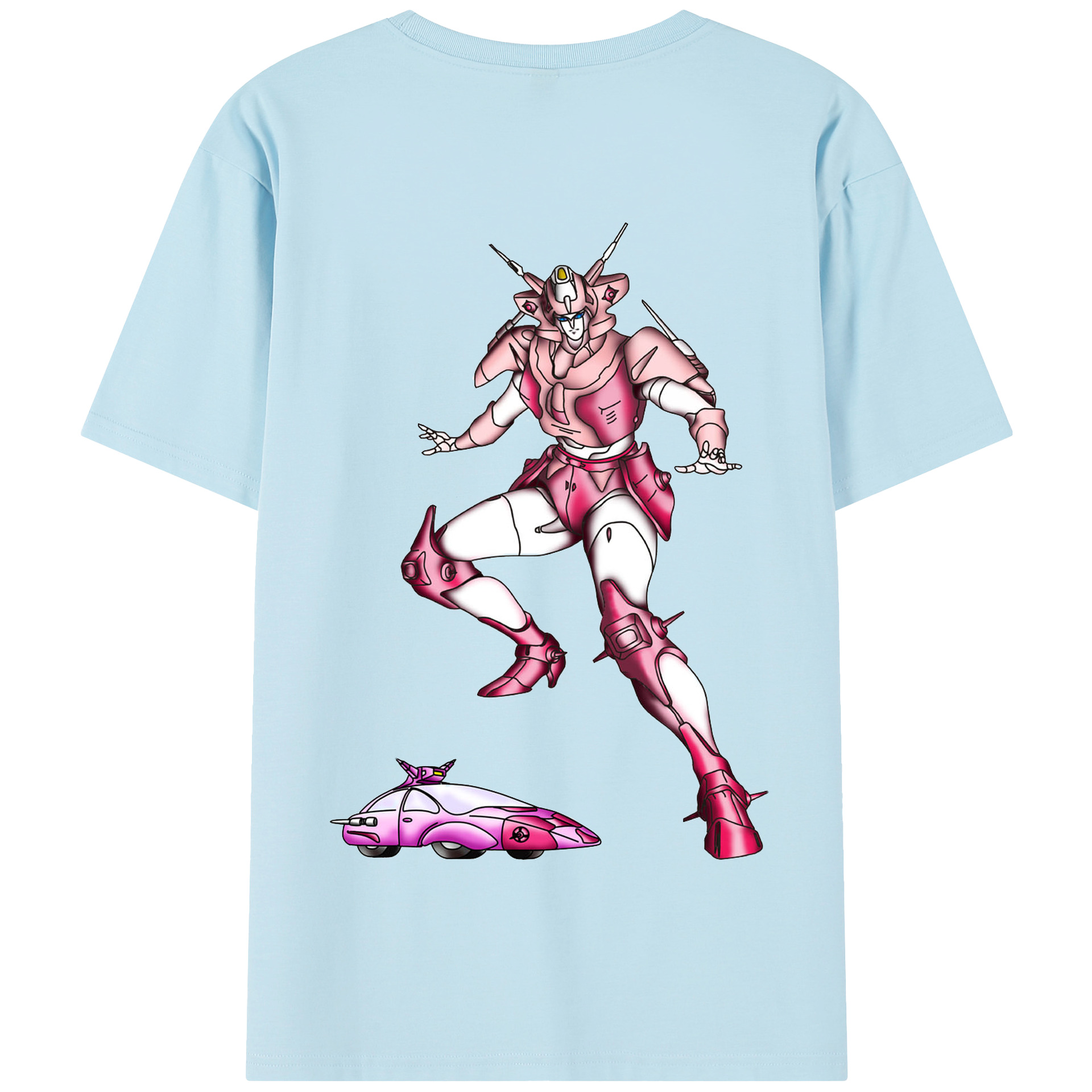 （画像用）  綿100％半袖Tシャツ（背面プリント）